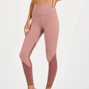 Vuori Two-Tone Mauve Leggings